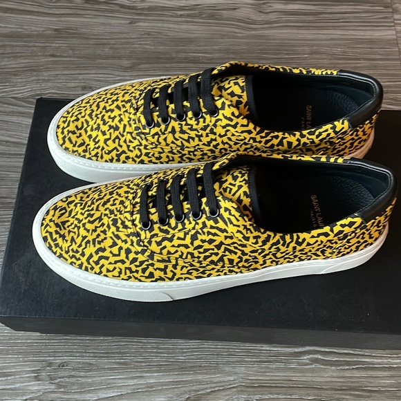 YSL Saint Laurent Venice Lace Up Sn - Picture 3 of 7